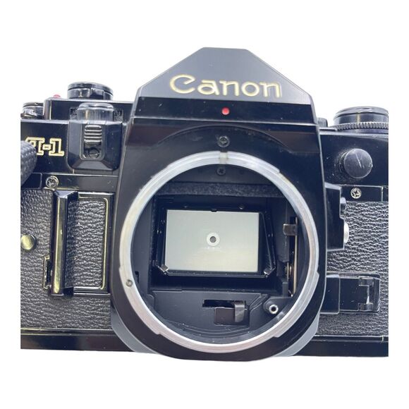 Canon A-1 35mm Film Camera 50mm F1.8 FD & 28mm F3.5 Lens & Flash - Tested - Picture 8 of 12
